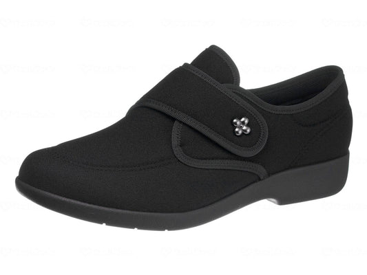 Asahi Shoes Kaiho Shugi L118 Black Stretch 25.0