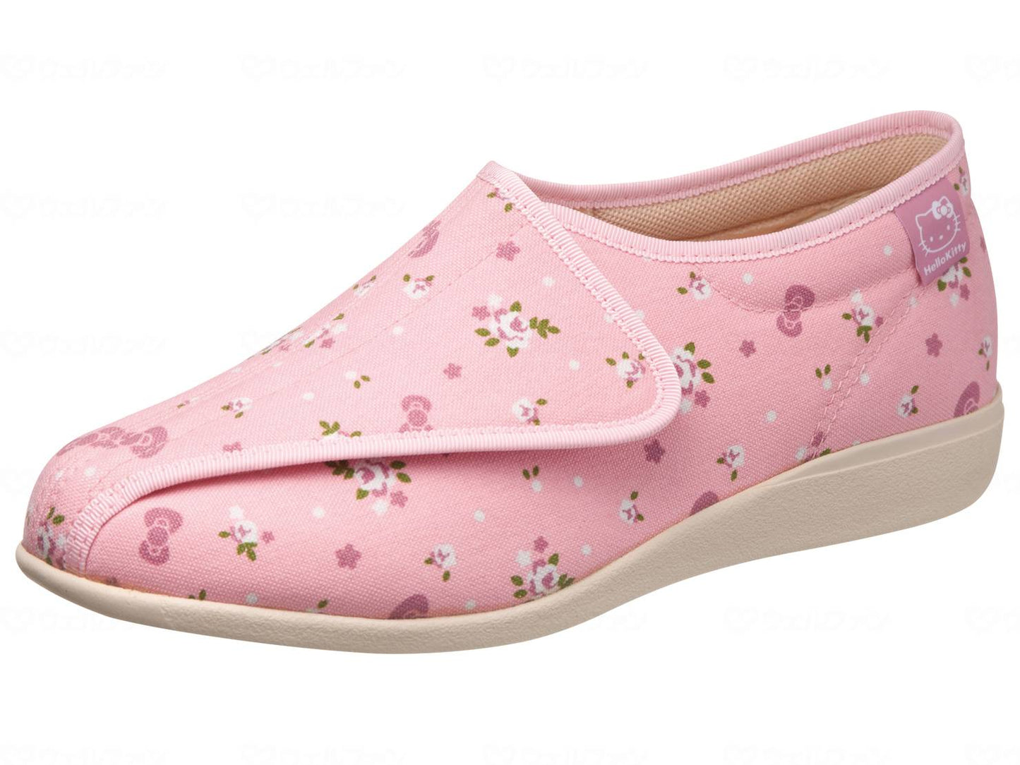 アサヒシューズ快歩主義・ﾊﾛｰｷﾃｨL142 ﾋﾟﾝｸｶﾞﾗ 23.5