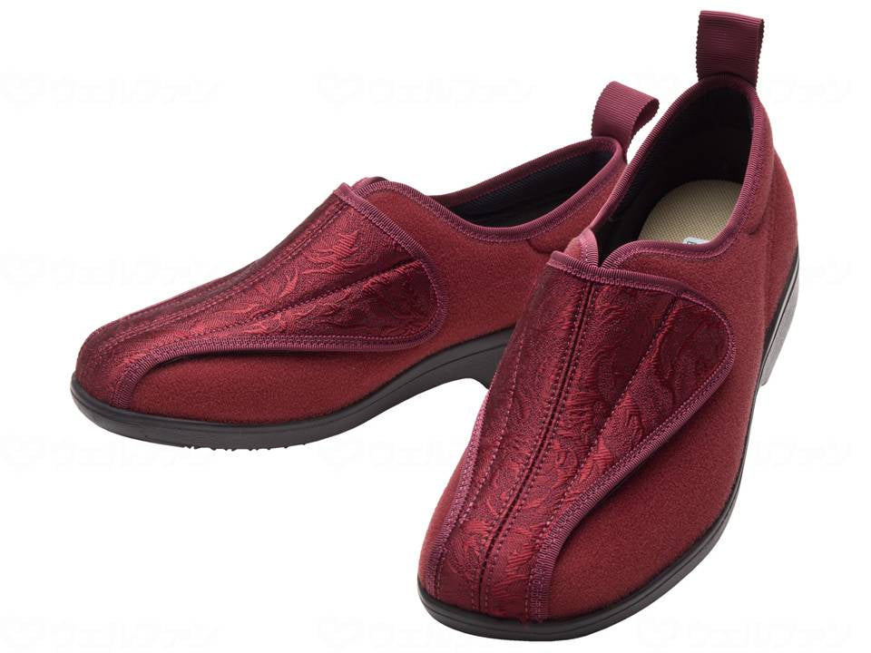 Asahi Shoes Kaiho Shugi L148 Wine Pile 22.0