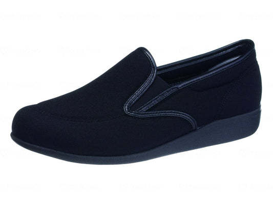 アサヒシューズ快歩主義L172 ﾌﾞﾗｯｸｽﾄﾚｯﾁ 21.5