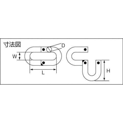 미즈모토 링 스테인리스 J조인트 사용 하중 0.29kN 깊이 4×길이 26×높이 19.0mm B-1059 1개