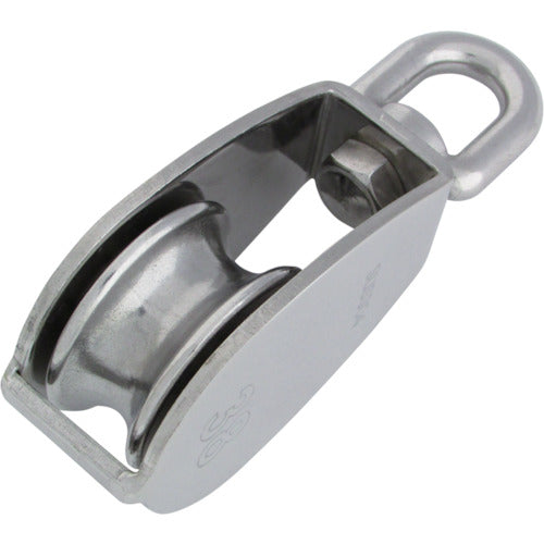 水本　滑車　ステンレス　豆ブロック　基本使用荷重０．０４ｔ　B-1118　1 個