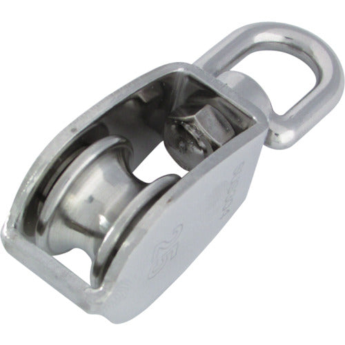 水本　滑車　ステンレス　豆ブロック　基本使用荷重０．１２ｔ　B-1120　1 個