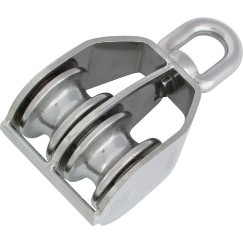 水本　滑車　ステンレス　豆ブロック　基本使用荷重０．１２ｔ　B-1272　1 個