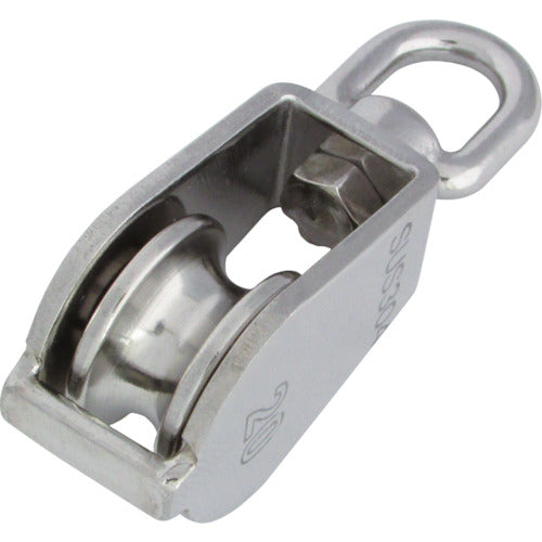 水本　滑車　ステンレス　豆ブロック　基本使用荷重０．１６ｔ　B-1121　1 個