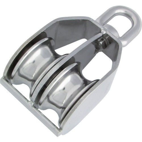 水本　滑車　ステンレス　豆ブロック　基本使用荷重０．１６ｔ　B-1273　1 個