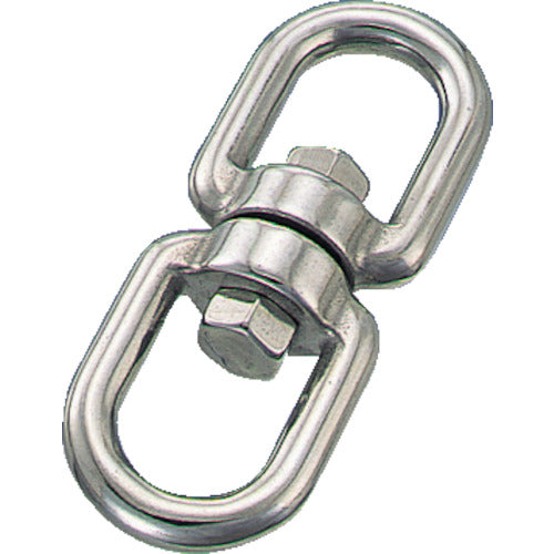 Mizumoto [Sold out and discontinued] Stainless steel swivel, wire diameter 9mm, length 104mm, B-286, 1 piece