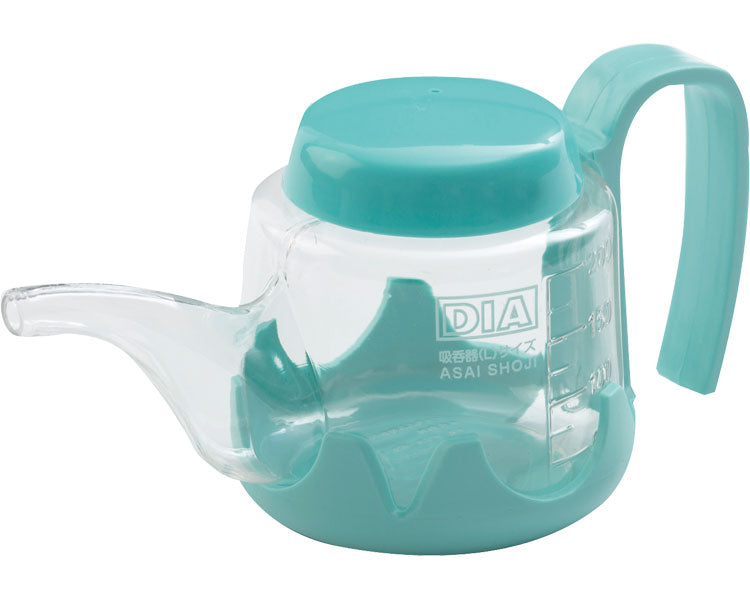 DIA holder with aspirator (L) / 100115 Blue 1 pc
