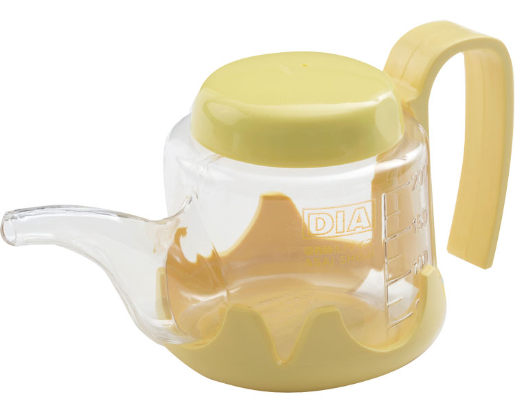 DIA holder with aspirator (L) / 100116 Yellow 1 pc