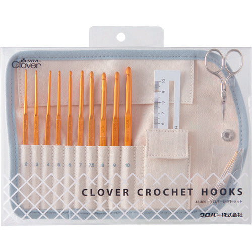ＣＬＯＶＥＲ　クロバーかぎ針セット　43-405　1 個