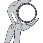 EBI Hybrid Pump Pliers 225mm UU4150 1 piece