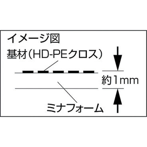 ミナ　発泡緩衝材エサノン　梱包シート（ＨＤクロスＰＥ強化タイプ）　EN-HD110S　1 本