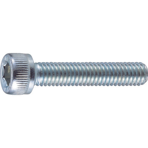 TRUSCO Hexagonal Socket Bolt, Unichrome, Full Thread, M3 x 5, 47 Pieces / Cap Bolt (CAP) B62-0305 1 PK