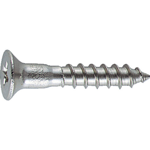 TRUSCO Countersunk Wood Screw Stainless Steel M6.2 x 75 5 Pieces B60-6275 1 PK