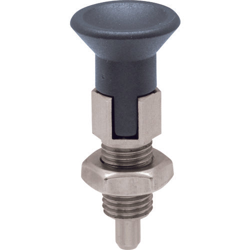 ｋｉｐｐ　インデックスプランジャー（ロングストローク、ノーズロック型）　NDXNE16LW-SUS　1 個