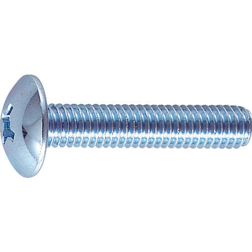 ＴＲＵＳＣＯ　トラス頭小ねじ　ユニクロ　全ネジ　Ｍ６×８　７５本入　B04-0608　1 PK