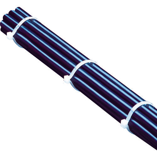 TRUSCO Hand Tightening Tie Belt, Set of 60, White, GJ60HS-75N, 1 S