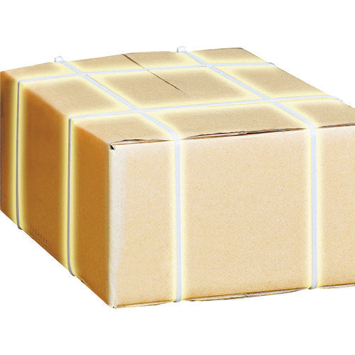 TRUSCO Hand Tightening Tie Belt, Set of 60, White, GJ60HS-75N, 1 S