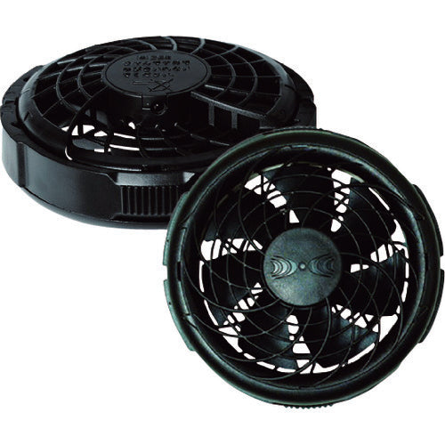 空調服　薄型ファンブラック　（２個）　FAN2300B　1 Ｓ