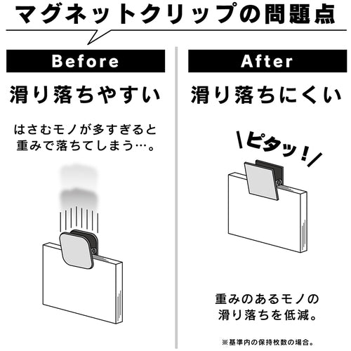 Curl Magnetic Clip (S) MMD-30 1 piece