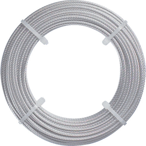 TRUSCO Stainless Steel Wire Rope Φ1.0mmX20m CWS-1S20 1 Roll