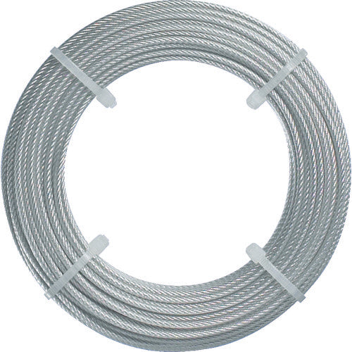 TRUSCO Stainless Steel Wire Rope Φ2.0mmX20m CWS-2S20 1 Roll