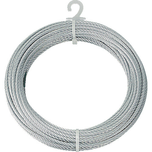 TRUSCO Plated Wire Rope Φ4mm x 20m CWM-4S20 1 roll