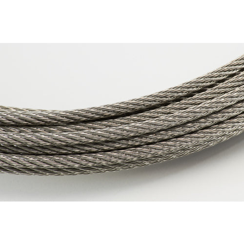 TRUSCO Stainless Steel Wire Rope Φ3.0mm x 10m CWS-3S10 1 roll