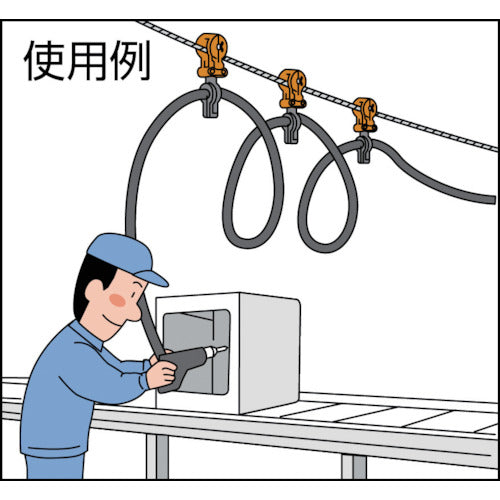 未来　樹脂製ケーブル滑車ＣＫ−０型　CK-01　1 個