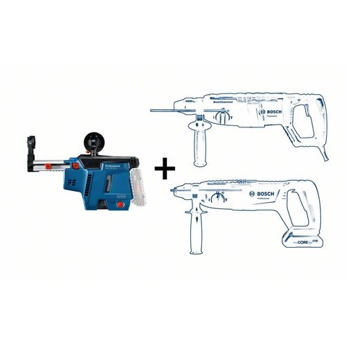 Bosch Electric Concrete Hammer Option Dust Collection Adapter GDE18V-26D 1 unit