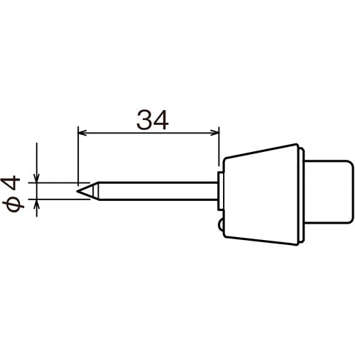 グット　替えこて先　MSD-40HRT-B　1 本