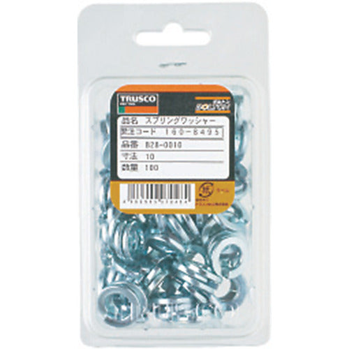 ＴＲＵＳＣＯ　スプリングワッシャー　ユニクロ　Ｍ２．６　６００個入　B28-0026　1 PK