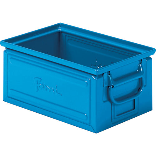 Fami 【매진 폐번】 메탈 파트 박스 블루 8.7 L 밖 치수 300×200×145 FLA33200004 1개