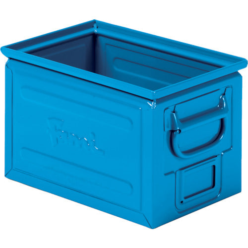 Fami [Sold out and discontinued] Metal parts box, blue, 12L, external dimensions 300 x 200 x 200 FLA41200004, 1 piece