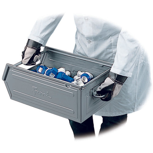 Fami Metal Parts Basket Blue 20.0L External dimensions 300 x 500 x 145 FLS57000004 1 piece