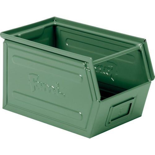 Fami [Sold out and discontinued] Metal parts basket, green, 12.5L, external dimensions 200 x 350 x 200 FLS41000002 1 piece