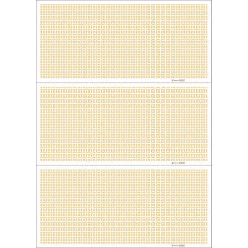 히사고 멀티 프린터 서표 A4 지문 3면 BP2057 1 PK