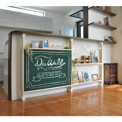 ＷＡＫＡＩ　１×４ディアウォールＲ　ホワイト　DWS14W　1 Ｓ