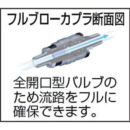 日東　フルブローカプラＦＢＨ２０ＳＦ（２２６８７）　FBH-20SF AL NBR     　1 個