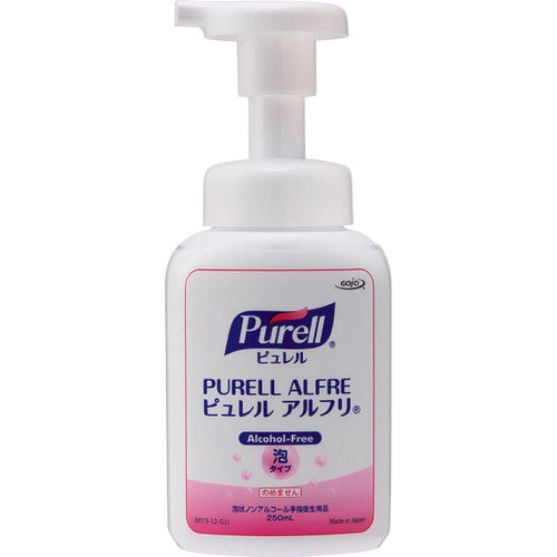 GOJO 거품이없는 비 알콜 손가락 위생 용품 퓌레루 알후리 250ml 펌프 병 0013 1 개