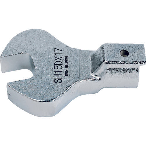 TOHNICHI SH type open head, allowable torque 140.0, two-sided dimension 17mm, SH15DX17, 1 piece