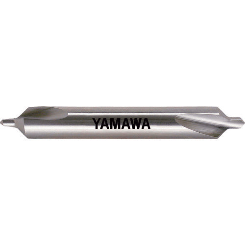 Yamawa Weak Twist Groove A-Type 90° Center Hole Drill CD-Q 0.8X90°X3.5 CD-Q-0.8X90X3.5 1 Piece