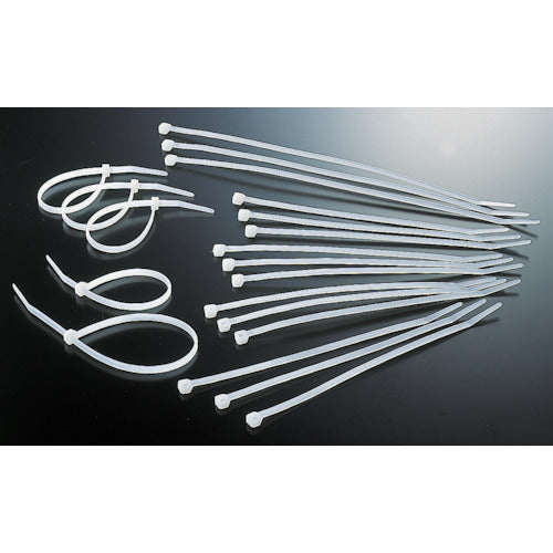 TRUSCO 케이블 타이 폭 2.5mmX100mm 최대 결속Φ22 표준형 TRCV-100 1봉