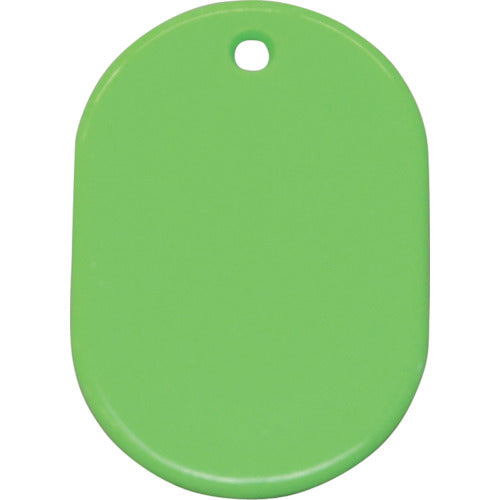 Hikari oval bills, acrylic, young green (5 pieces) PKF31-4 1 PK