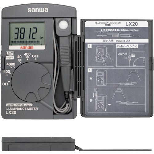 SANWA illuminance meter LX20 1 unit