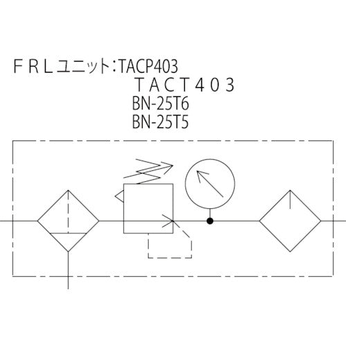 日本精器　ＦＲＬユニット　８Ａ　モジュラー接続タイプ　BN-25T5-8　1 Ｓ