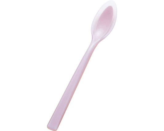 口あたりやさしいスプーン　一体深型・小 / KU-06　ピンク　1 本