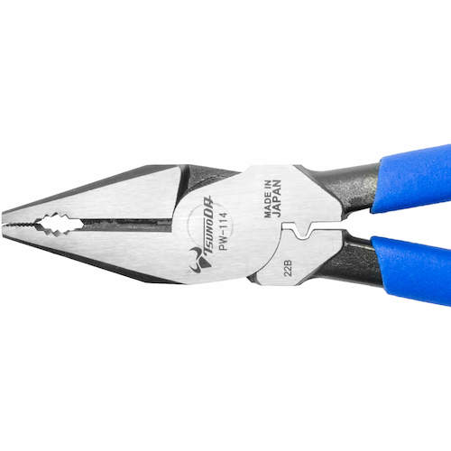 TTC Electrician Power Multi-Pliers (with eccentric lever and crimping function) Total length 212 mm PW-114 1 piece