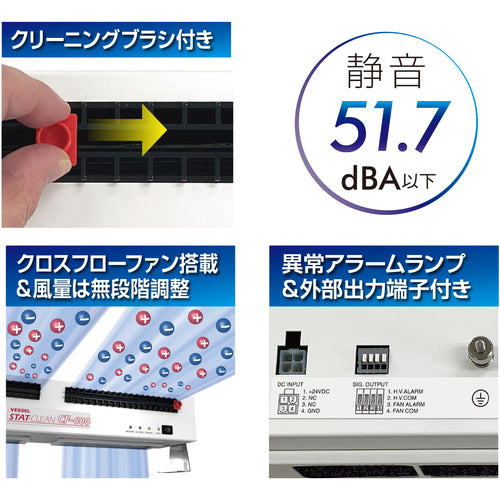 VESSEL static electricity removal crossflow fan, thin and wide, 600mm, CF-600, CF-600, 1 unit
