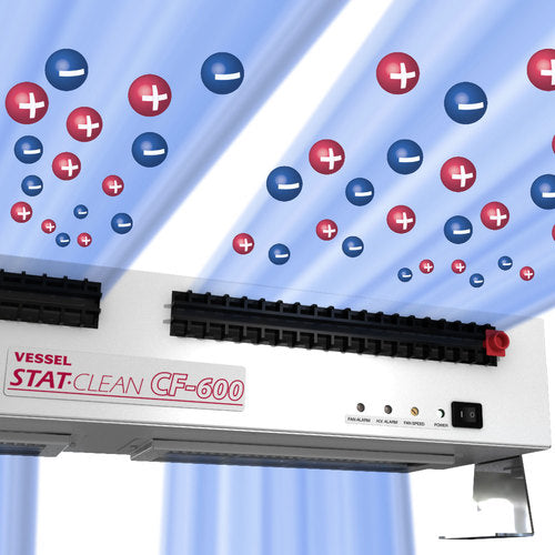 VESSEL static electricity removal crossflow fan, thin and wide, 600mm, CF-600, CF-600, 1 unit
